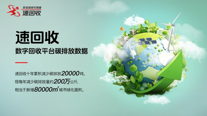 践行“两山”理念，速回收十年磨一剑推动二手回收行业规范化发展