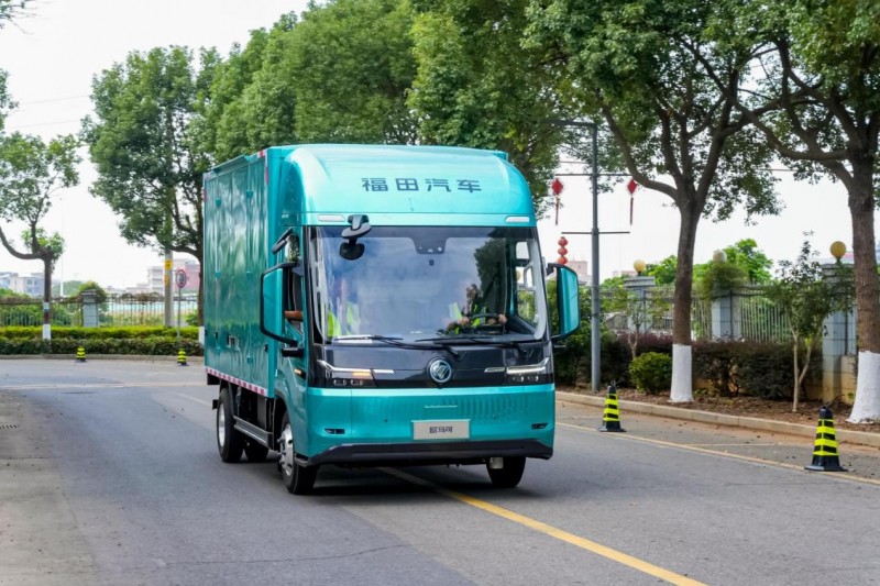 翻山越岭更从容，欧马可Z智慧生态高端纯电轻卡贵州上市